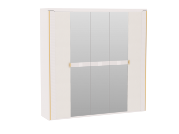 Спальный гарнитур Сиде Белый, модульный (СБК) в Невьянске - nevyansk.mebel-e96.ru