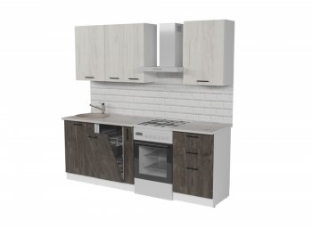 Кухонный гарнитур Сиена стандарт 1600 мм (Герда) в Невьянске - nevyansk.mebel-e96.ru