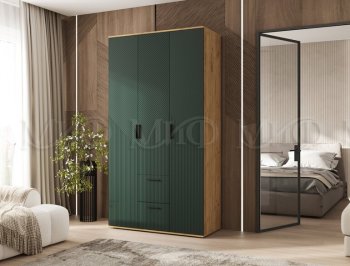 Шкаф 1200 мм Сильвия, крафт/грин (Миф) в Невьянске - nevyansk.mebel-e96.ru