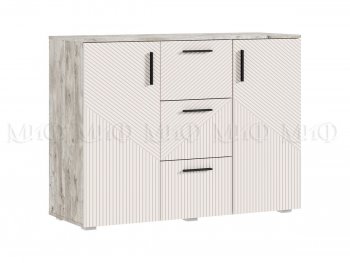 Комод Сильвия, дуб юкон/кашемир (Миф) в Невьянске - nevyansk.mebel-e96.ru