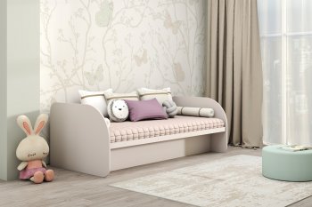 Кровать с подъемным механизмом Сказка, кашемир (Зарон) в Невьянске - nevyansk.mebel-e96.ru