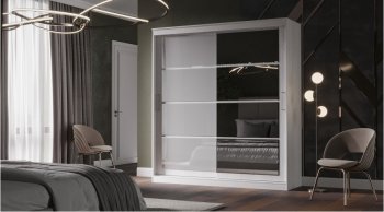 Шкаф-купе 2000 мм Соната Анкор светлый (Лин) в Невьянске - nevyansk.mebel-e96.ru