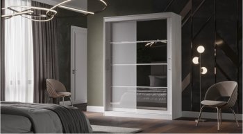 Шкаф-купе 1600 мм Соната Анкор светлый (Лин) в Невьянске - nevyansk.mebel-e96.ru