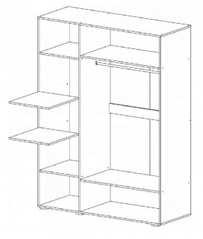 Спальный гарнитур Ненси модульный (Гор) в Невьянске - nevyansk.mebel-e96.ru