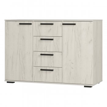 Комод Стандарт №2 NEW крафт белый  (БТС) в Невьянске - nevyansk.mebel-e96.ru