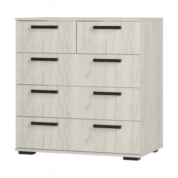 Комод Стандарт №5 NEW крафт белый (БТС) в Невьянске - nevyansk.mebel-e96.ru