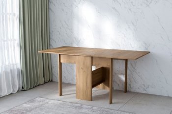 Стол-книжка ЛДСП Дуб крафт золотой (Диал) в Невьянске - nevyansk.mebel-e96.ru