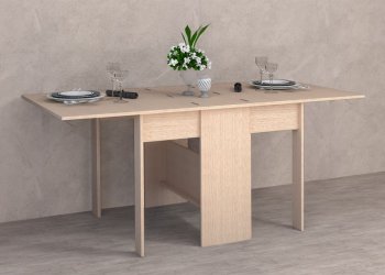 Стол-книжка ЛДСП Дуб белфорд (Диал) в Невьянске - nevyansk.mebel-e96.ru