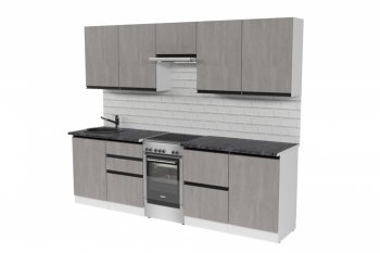 Кухонный гарнитур Сюита мега 2500 мм (Герда) в Невьянске - nevyansk.mebel-e96.ru