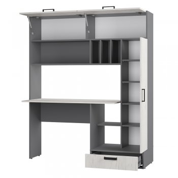 Стол компьютерный Техно графит/крафт  (БТС) в Невьянске - nevyansk.mebel-e96.ru