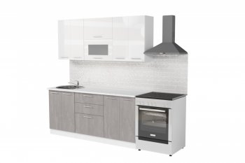 Кухонный гарнитур Терция макси 2 1800 мм (Герда) в Невьянске - nevyansk.mebel-e96.ru