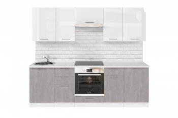 Кухонный гарнитур Терция базис 2400 мм (Герда) в Невьянске - nevyansk.mebel-e96.ru