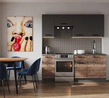 Кухонный гарнитур Трансильвания 2000 мм в Невьянске - nevyansk.mebel-e96.ru