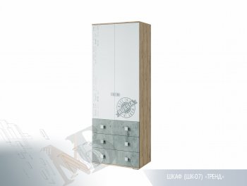 Шкаф Тренд ШК-07 800 мм (БТС) в Невьянске - nevyansk.mebel-e96.ru