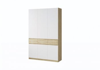 Шкаф 1500 мм Турин ЛДСП крафт/белый шагрень (ВВР) в Невьянске - nevyansk.mebel-e96.ru