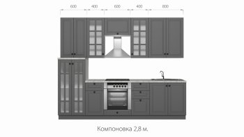 Кухонный гарнитур Верона 2800 мм в Невьянске - nevyansk.mebel-e96.ru