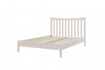 Кровать из массива Виола льняной (БМ) в Невьянске - nevyansk.mebel-e96.ru