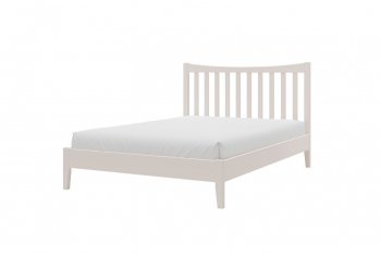 Кровать из массива Виола льняной (БМ) в Невьянске - nevyansk.mebel-e96.ru | фото