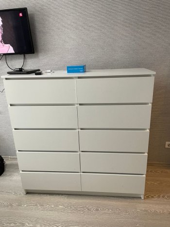 Мори Комод с 10 ящиками МК 1200.10/2 (ДСВ) в Невьянске - nevyansk.mebel-e96.ru