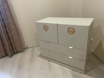Спальный гарнитур Капри модульный (Кураж) в Невьянске - nevyansk.mebel-e96.ru