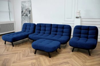 Диван Абри Синий в Невьянске - nevyansk.mebel-e96.ru