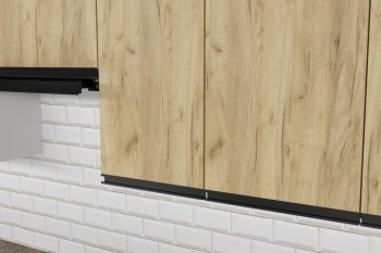 Кухонный гарнитур Янтарь экстра 3000 мм (Герда) в Невьянске - nevyansk.mebel-e96.ru