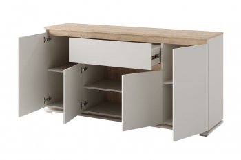 Тумба 4 двери 1 ящик Юта (БМ) в Невьянске - nevyansk.mebel-e96.ru