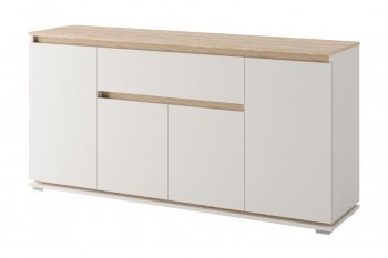 Тумба 4 двери 1 ящик Юта (БМ) в Невьянске - nevyansk.mebel-e96.ru